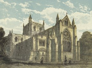 Ripon Kathedrale, Südostansicht von English School