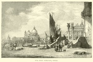 Riva degli Schiavoni, Venedig von English School