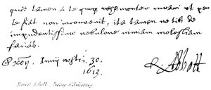 Robert Abbott, Bischof von Salisbury