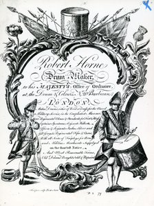 Robert Horne, Trommelmacher (Stich)