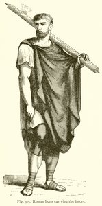 Römischer Liktor mit den Fasces
