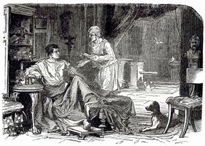 Römisches Studium, Illustration aus Cassell