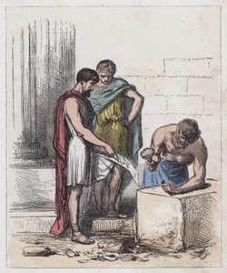 Römer lehren die Briten zu bauen von English School