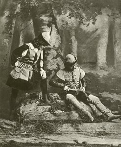 Rosalind und Orlando (Gravur) von English School