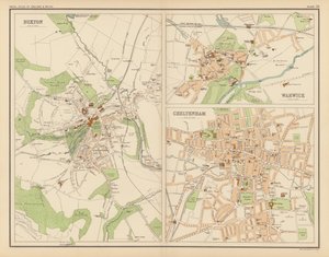 Royal Atlas, ca. 1900: Buxton; Warwick; Cheltenham