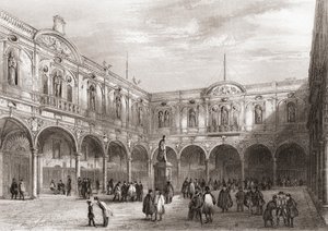 Royal Exchange, London, England von English School