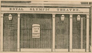 Royal Olympic Theater, London von English School