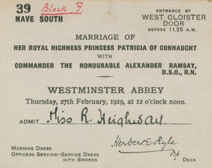 Einladung zur königlichen Hochzeit von English School