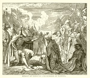 Rudolf von Habsburg und Ottokar von Böhmen