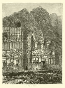 Ruinen in Petra von English School