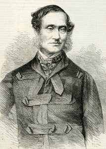 Rutherford Alcock (1809-97) aus den Illustrated London News, 23. Juli 1864 von English School