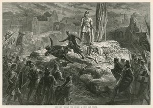 Szene aus Richard Löwenherz im Drury Lane Theatre