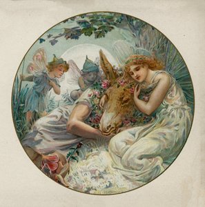 Szene aus Shakespeares Ein Sommernachtstraum
