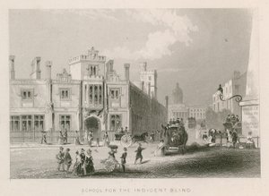 Schule für Blinde, St. Georges Field, Southwark, London