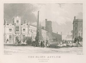 Schule für Blinde und Bethlehem Hospital, St. Georges Field, Southwark