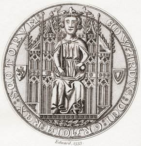 Siegel von Edward Balliol, ca. 1283-1367