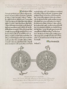 Siegel des Klosters Saint Saviour von Bermondsey von English School