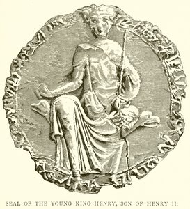 Siegel des jungen Königs Heinrich, Sohn von Heinrich II