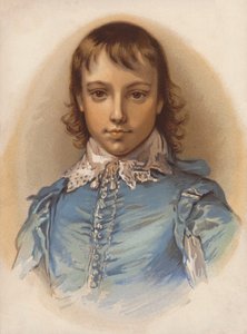 Sentimentalisierte Version von Gainsboroughs Blauer Junge