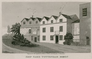 Schiffswerft, Tottenham, London von English School