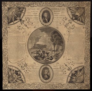 Belagerung von Gibraltar, 1779-1783 von English School