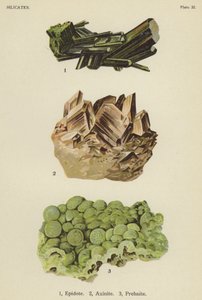 Silikate, Epidot, Axinit, Prehnit
