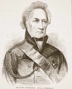 Sir David Ochterlony, Illustration aus Cassells Illustrierter Geschichte Indiens von James Grant, veröffentlicht 1879
