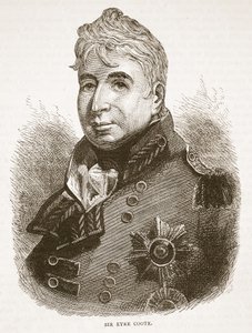 Sir Eyre Coote, Illustration aus Cassells Illustrierter Geschichte Indiens von James Grant, veröffentlicht 1879 von English School
