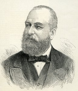 Sir Francis Philip Cunliffe-Owen (1828-94) aus The Illustrated London News, 8. November 1873 von English School