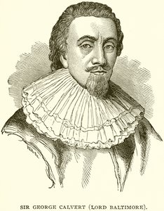 Sir George Calvert (Lord Baltimore) von English School