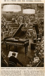 Sir Henry Wood und die unsichtbaren Pianisten