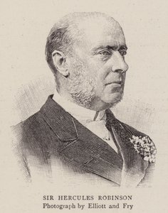 Sir Hercules Robinson (Gravur)