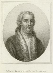Sir John Oldcastle, Lord Cobham (Gravur) von English School