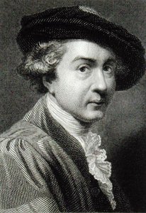 Sir Joshua Reynolds (1723-92) (Stich) von English School