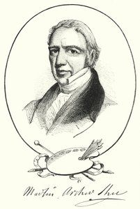 Sir Martin Archer Shee (Gravur) von English School