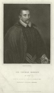 Sir Thomas Bodley, englischer Diplomat und Gelehrter von English School