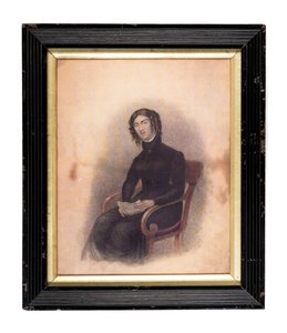 Skizze von Anne Lister von Shibden Hall