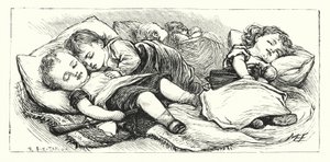 Schlaf (Gravur) von English School