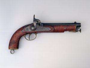 Glattrohr-Perkussionspistole, Kaliber .656, 1873 von English School