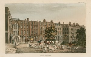 Soho Square, Blick nach Westen