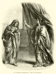 Salomo und Bathseba, Philippe de Champaigne