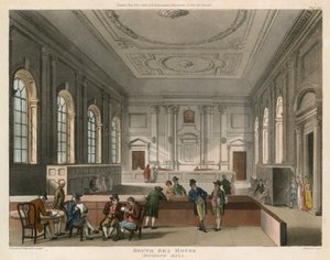 South Sea House, London, geteilte Halle von English School