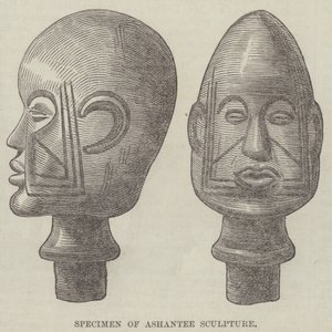 Beispiel ashantischer Skulptur