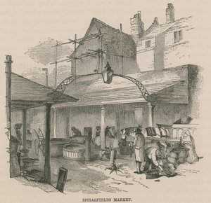 Spitalfields Market, London von English School