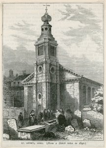 St Annes Kirche, Soho von English School
