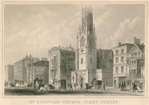 St Dunstans Kirche, Fleet Street, London