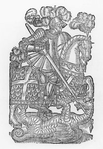 St. Georg und der Drache von English School
