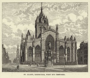 St. Giles, Edinburgh, Westende restauriert von English School
