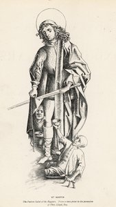 St. Martin, der Schutzpatron der Bettler