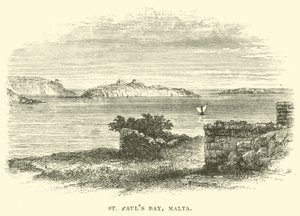 St. Pauls Bucht, Malta von English School